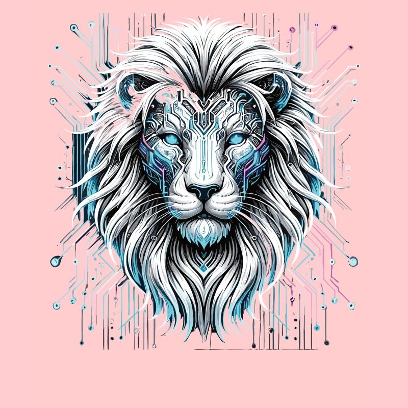 Techno Savannah : le lion numérique