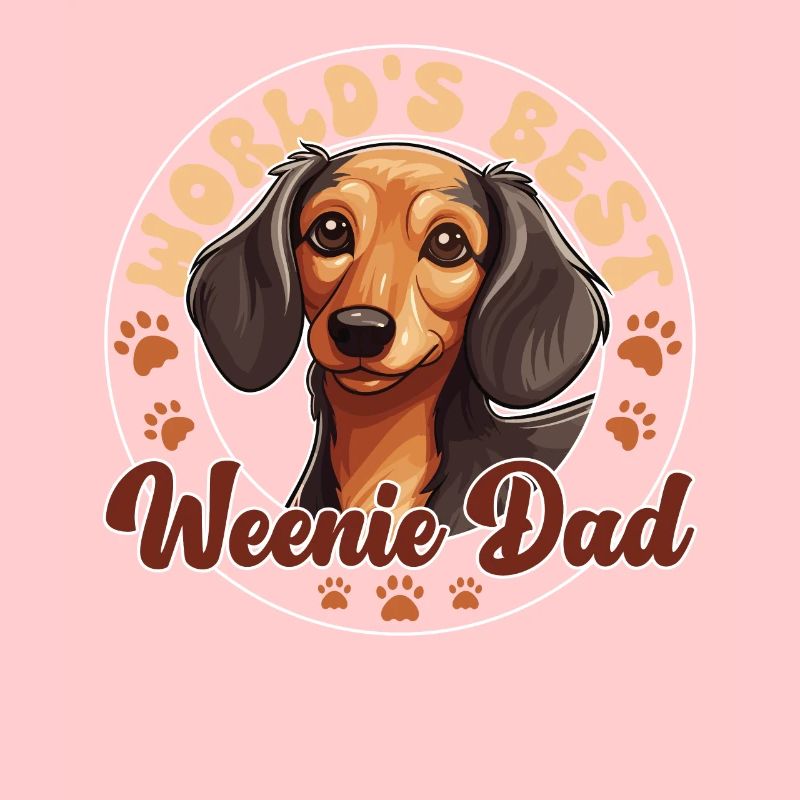 Teckel Chien Weenie Dad