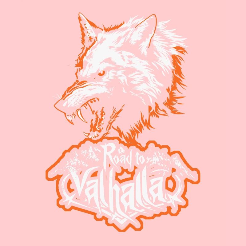 Conception de la route Wolf vers les montagnes Valhalla