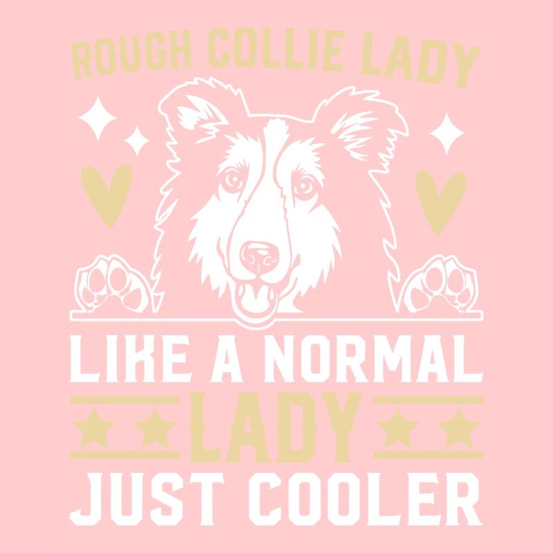 Rough Collie Lady comme une dame normale, juste plus cool