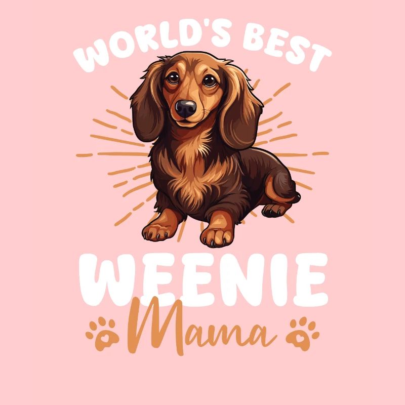 Teckel Chien Weenie Mama