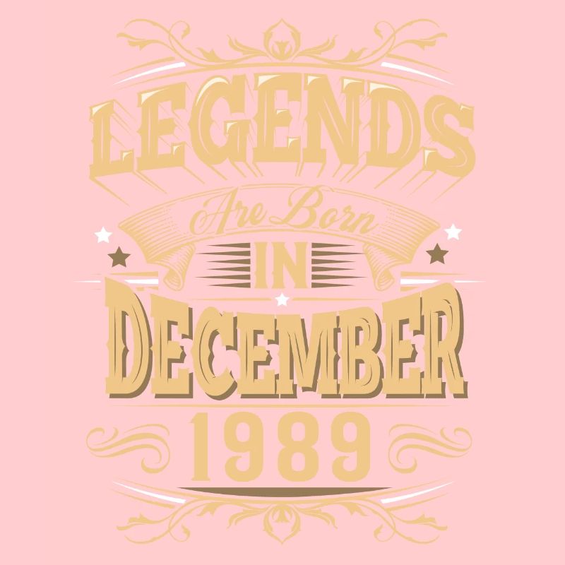 Légende de l’anniversaire de décembre 1989