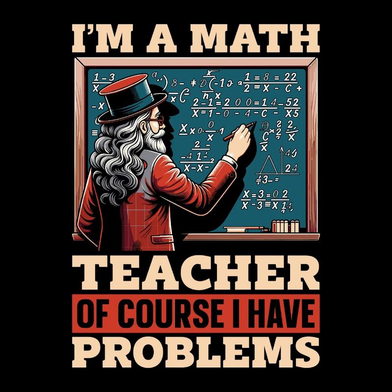 Mathématicien Je suis professeur de mathématiques Statisticien