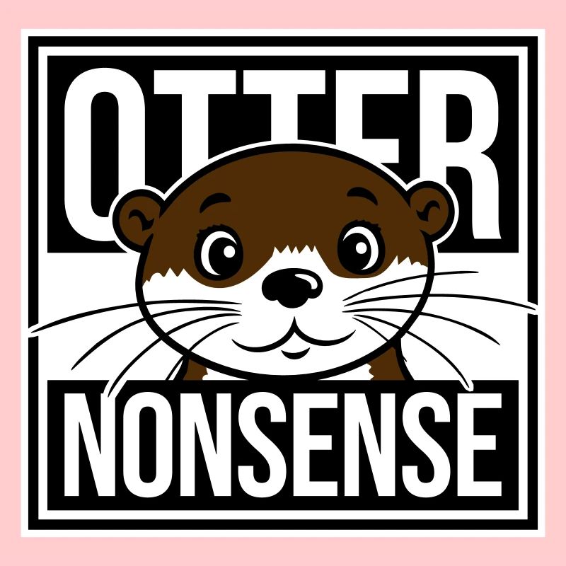 N’importe quoi de loutre, jeu de mots drôle, expression d’amour de la loutre