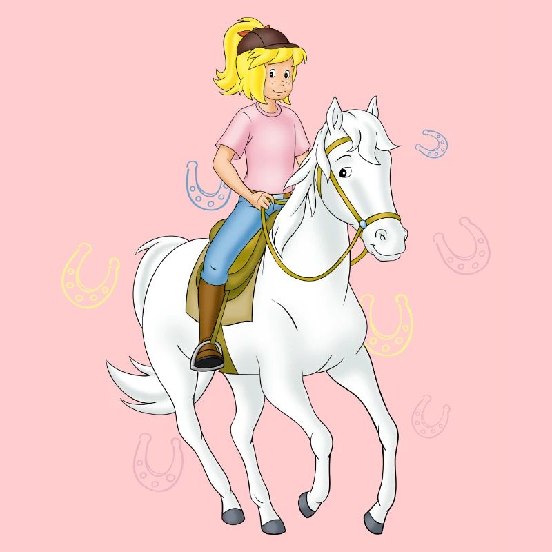 Bibi und Tina Bibi am Springreiten