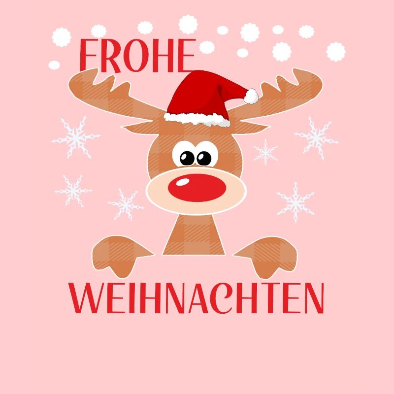 Frohe Weihnachten Rentier Schnee Geschenkideen