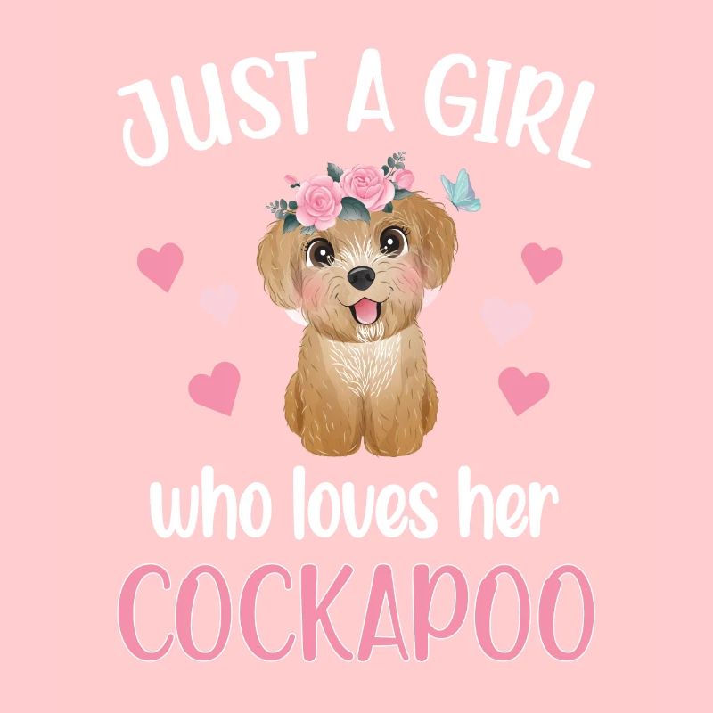 Cockapoo Mädchen Cockapoo Mama Hundeliebhaberin