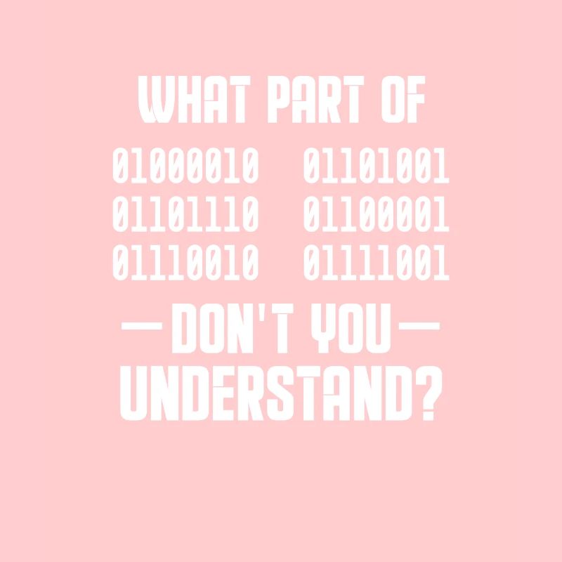 Binär Code Programmierer Coder Geschenk