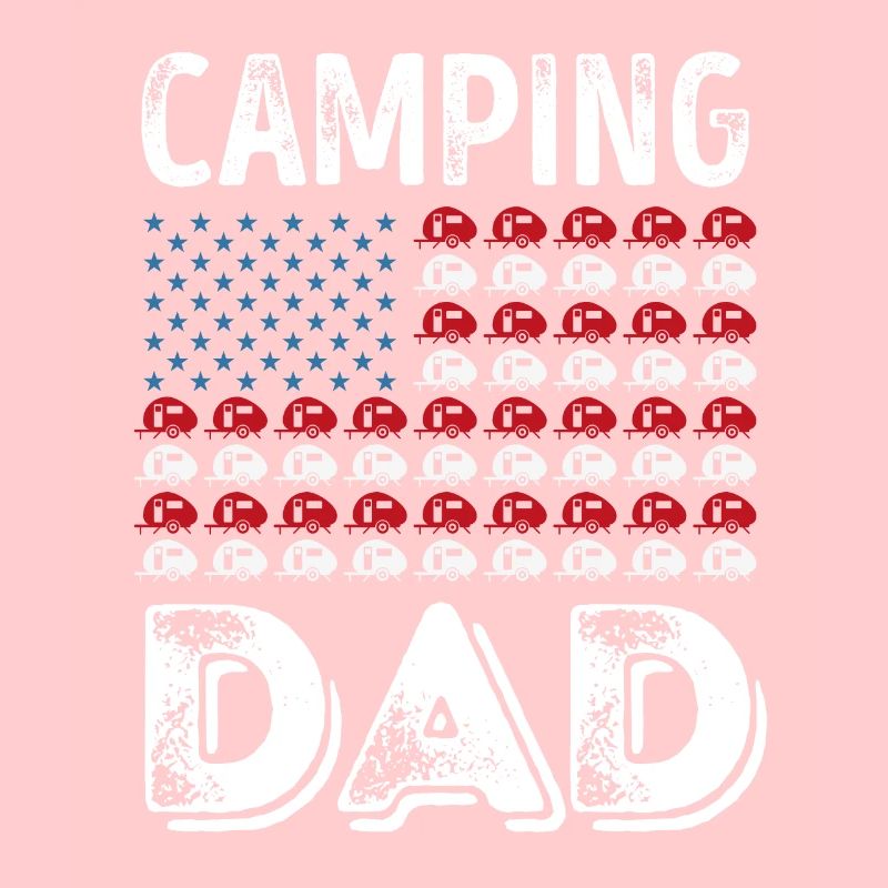 Camping Dad Caravan 4. Juli Geschenk Vatertag