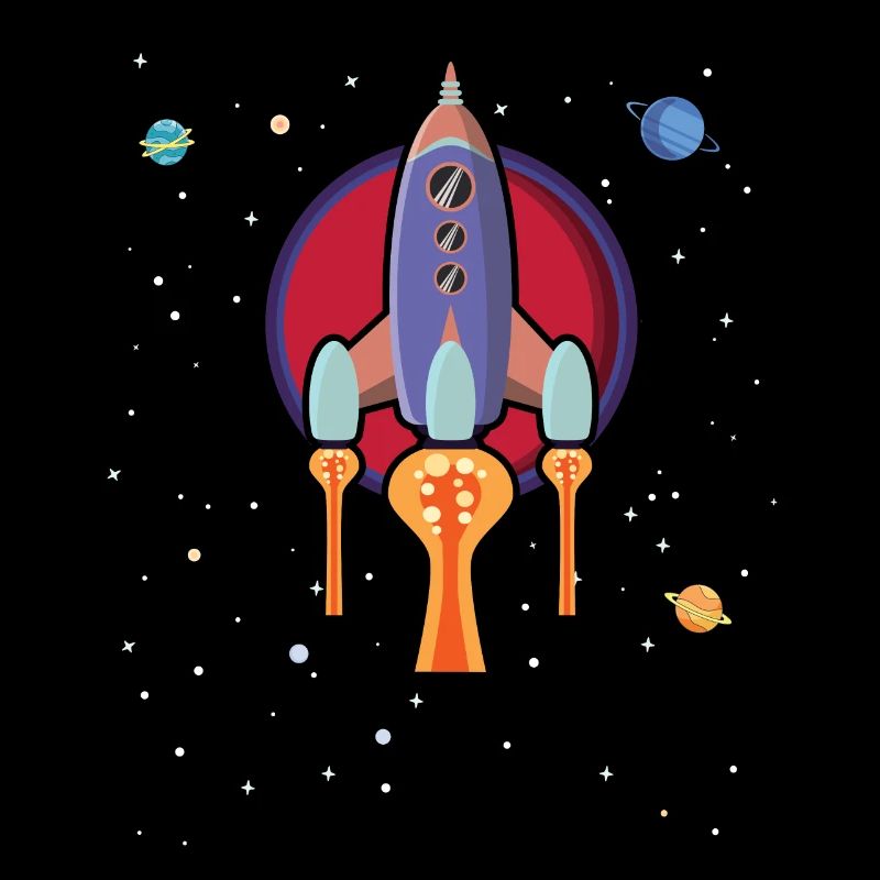 Fusée Spaceship Space Travel Planets