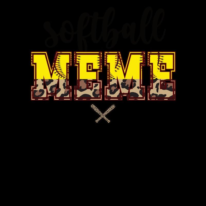 Meme Oma Eines Softballspieler Softball Meme