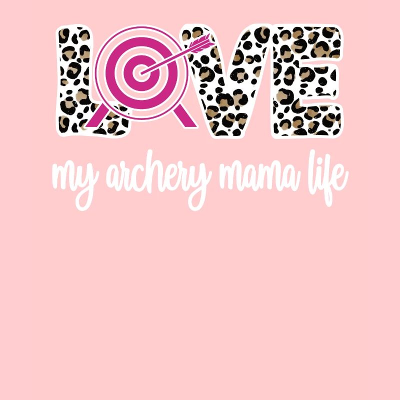 Bogenschießen-Mama Von Bogenschützen Mutter
