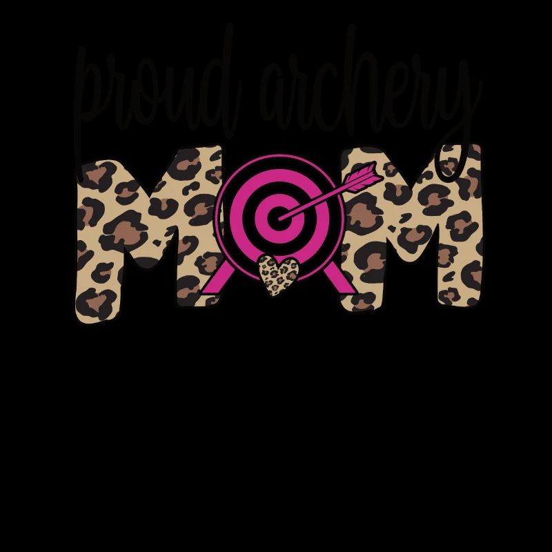 Stolze Bogenschießen-Mama Von Bogenschützen Mutter