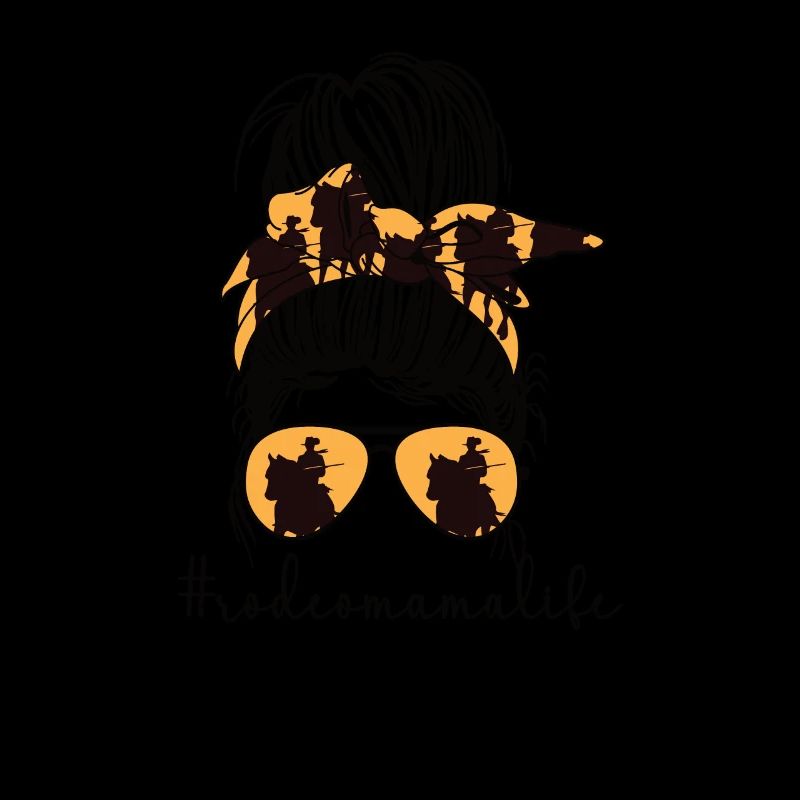 Stolze Rodeo Mama Rodeo-Reiter Mutter Geschenk