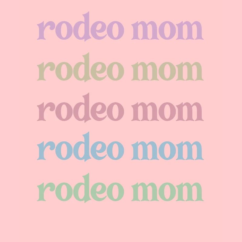Stolze Rodeo Mama Rodeo-Reiter Mutter Geschenk