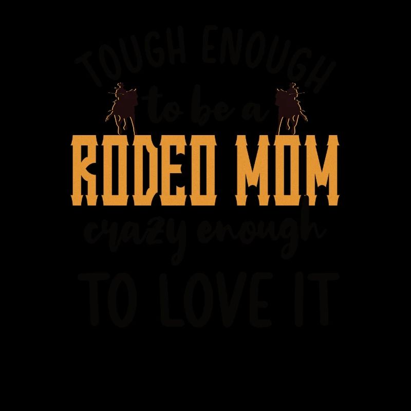 Rodeo Mama Beste Rodeo-Reiter Mutter Geschenk