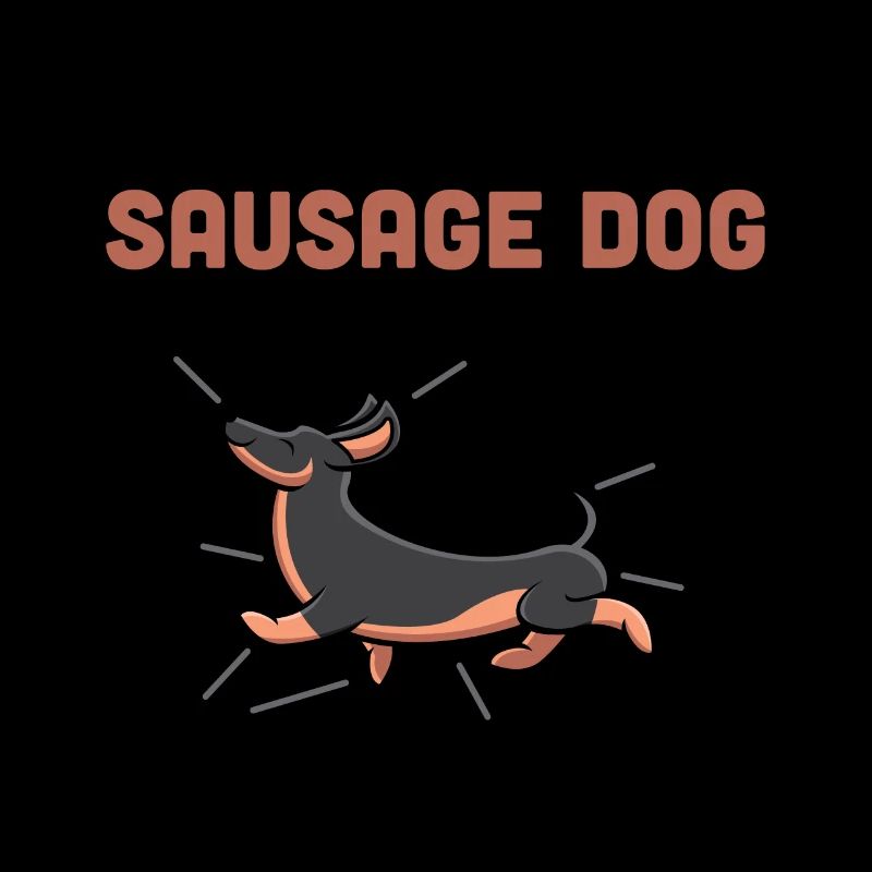 Anatomie eines Wursthundes lustiges Dackelgeschenk