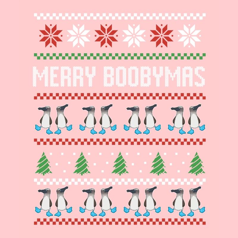 Blaufuß Tölpel Vogel Hässlicher Weihnachtspullover