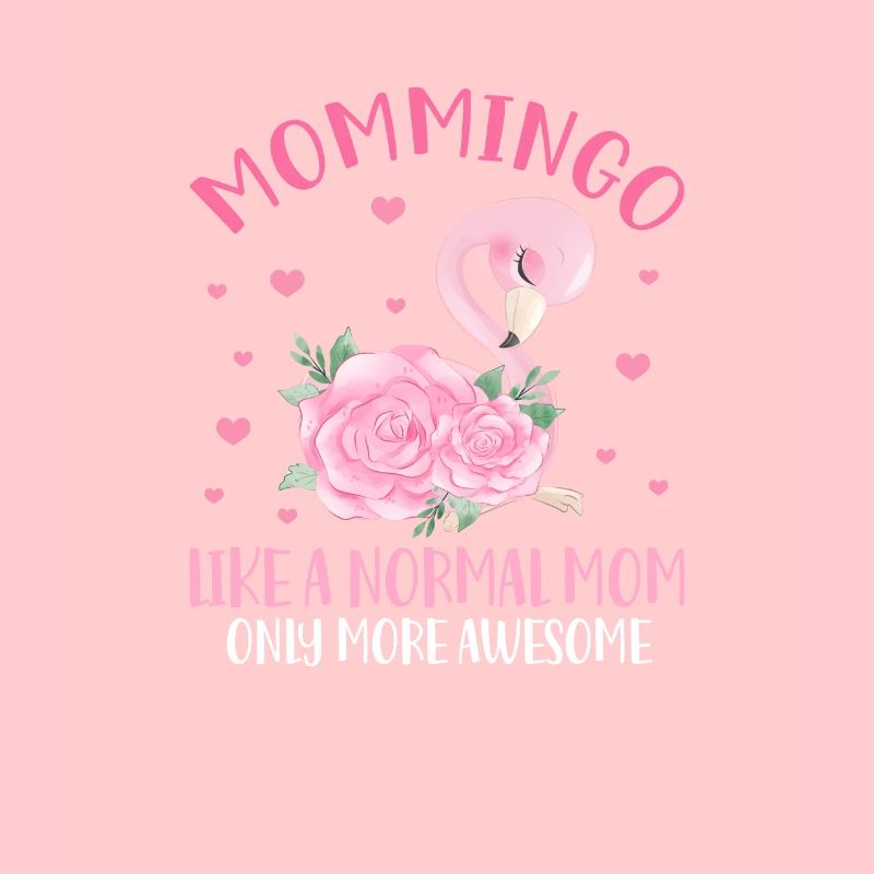 Flamingo Mutter Pink Vogel Muttertag Geschenk