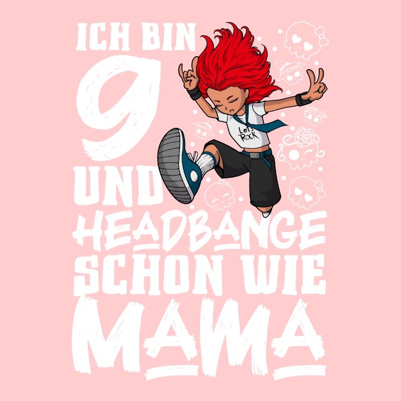 Ich bin 9 - Mädchen Rocker