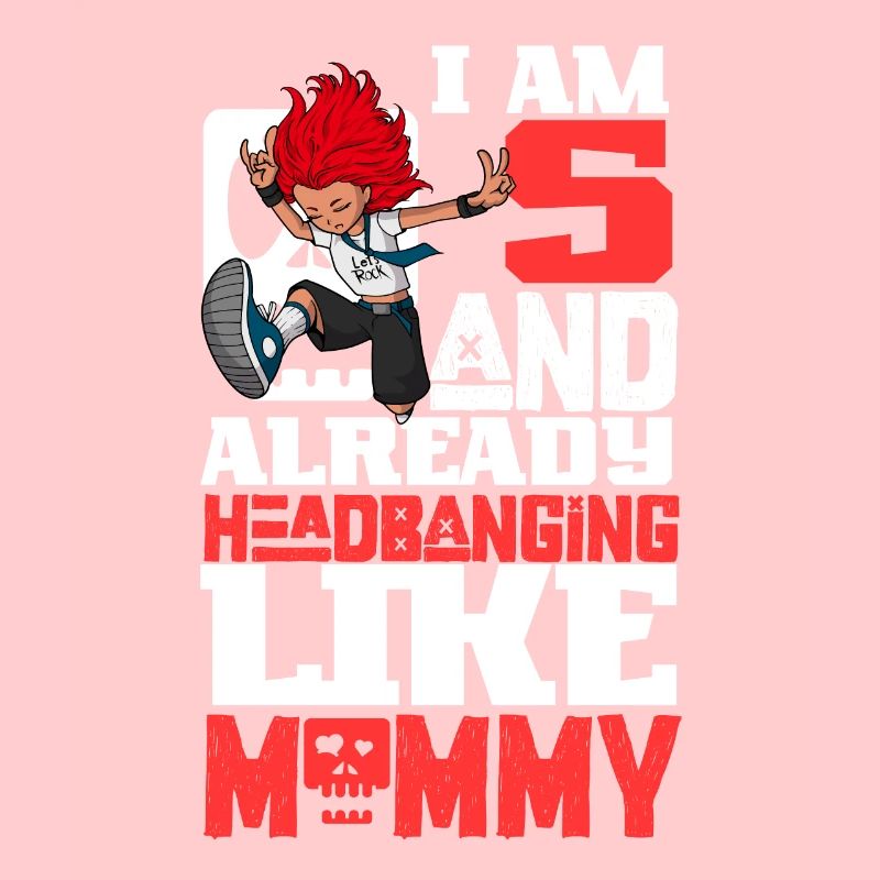 Ich bin 5 - Mädchen Rocker