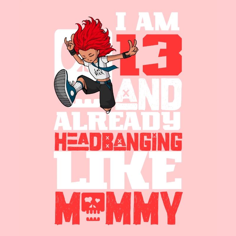 Ich bin 13 - Mädchen Rocker