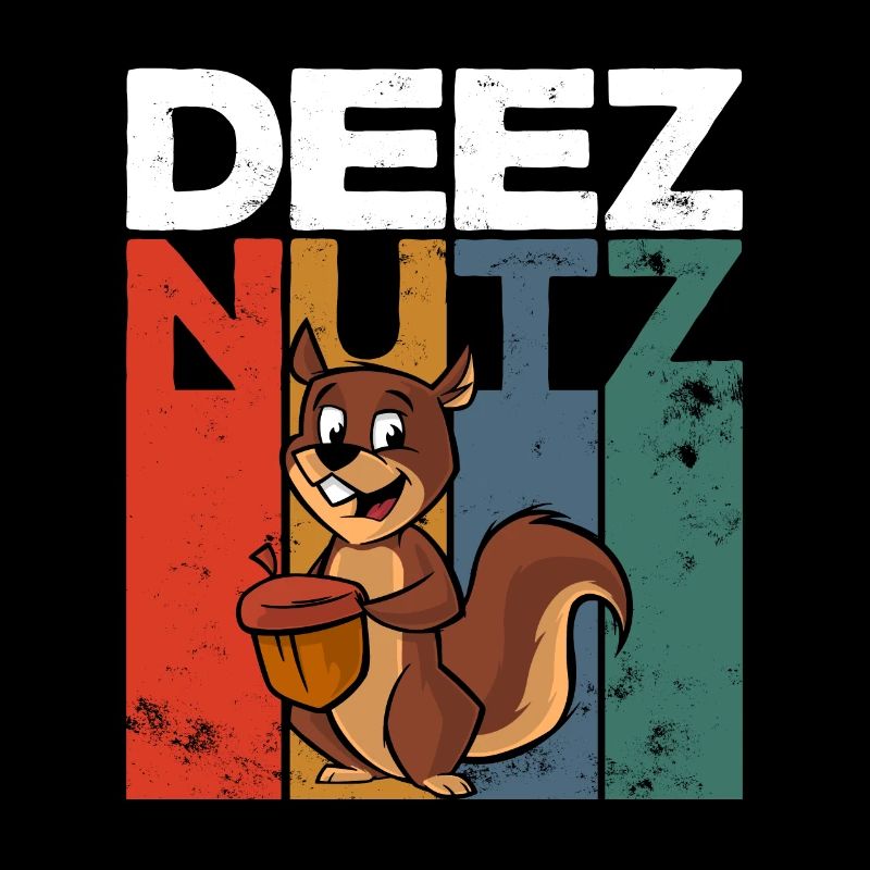 Deez Nutz Nutcracker Squirrel Dees Nuts Chipmunk