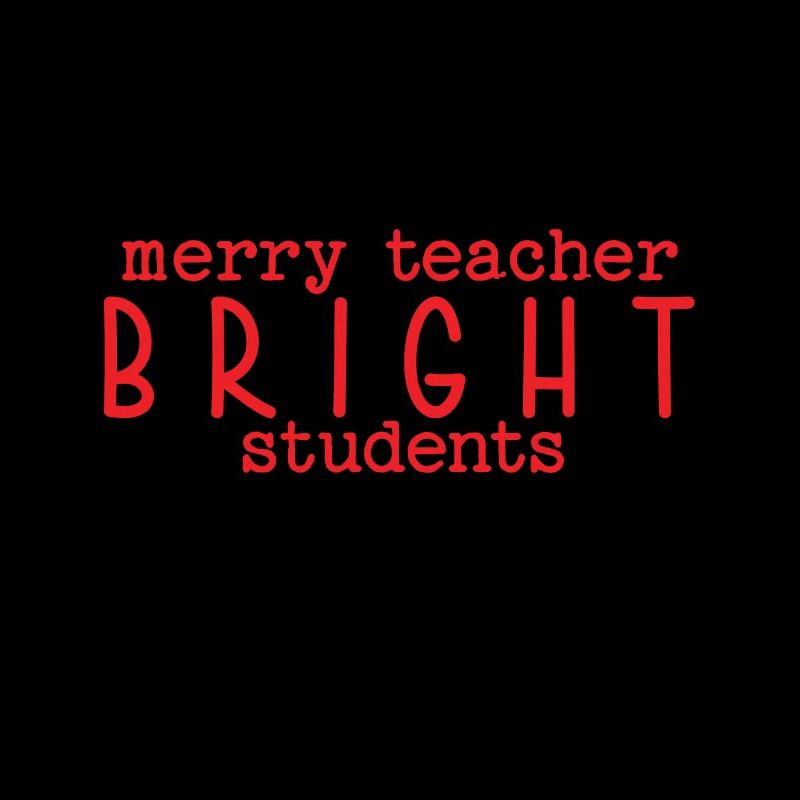 Cheerful teacher Cheerful students