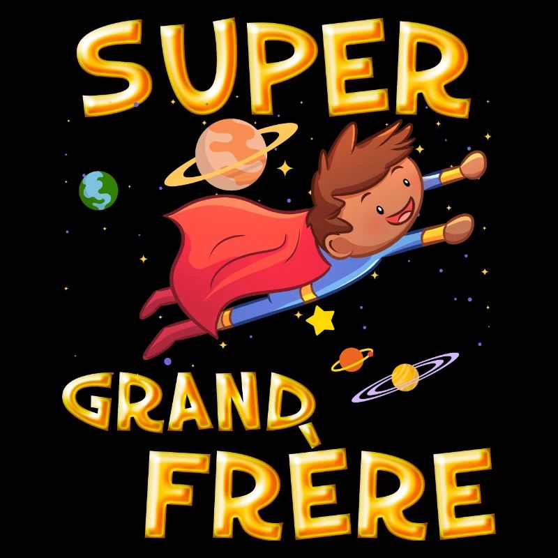 Super grand Frere De L'espace Cadeau Garçon