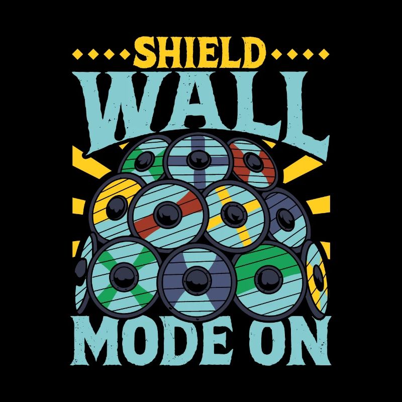 Mode Mur de bouclier activé - Viking Shield Wall
