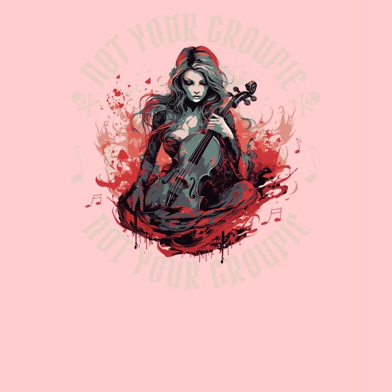Cello Player Cellist Gothic Witchcraft Funny