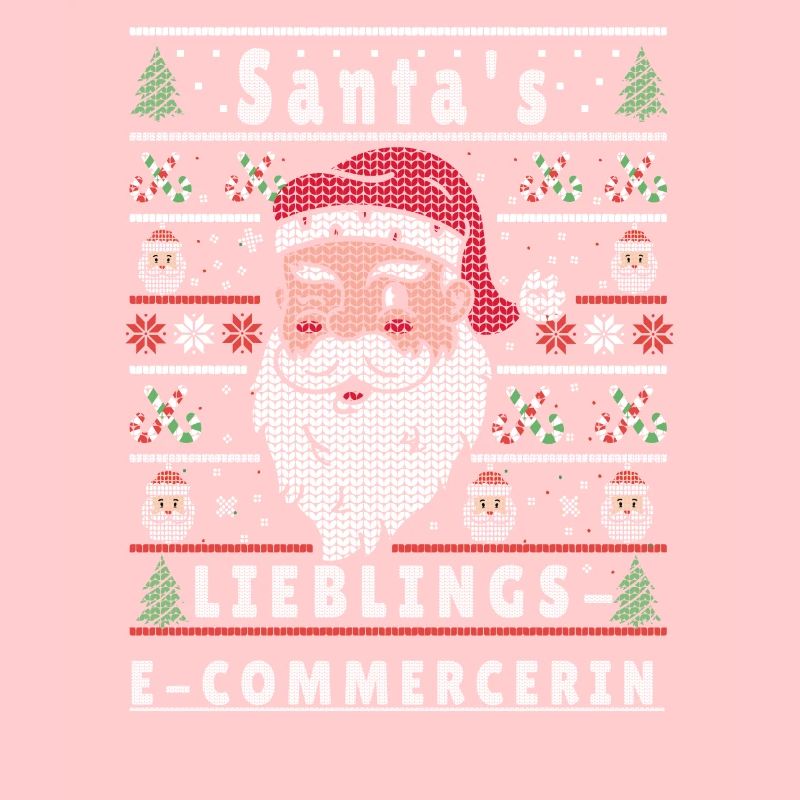 Ugly Christmas Santa's Favorite E-Commercer