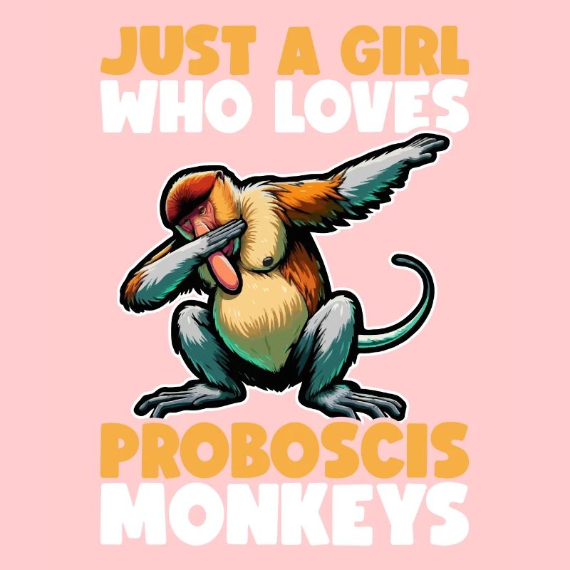 Proboscis Monkey Dabbing Monkey Gift Monkeys