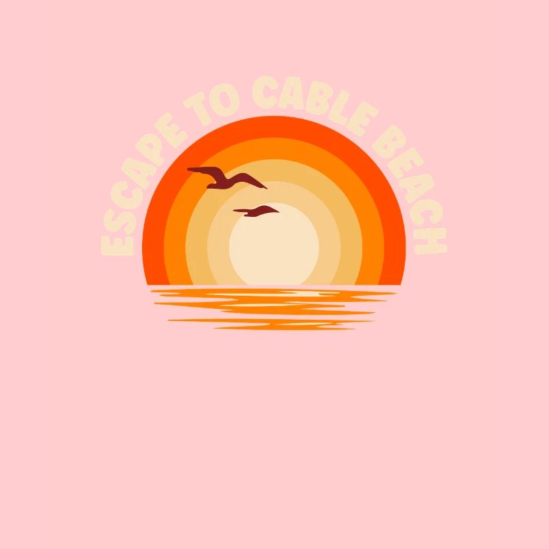 Je fuis vers Cable Beach