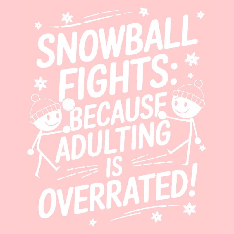 Schneeballschlachten: Weil das Erwachsenwerden überbewertet wird!