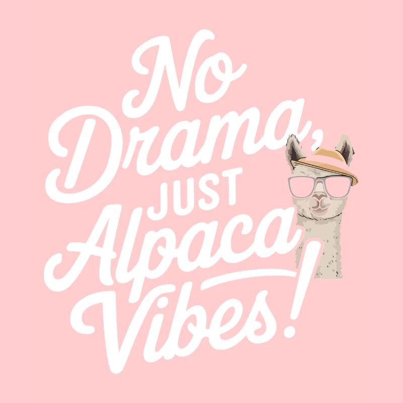 Pas de drame, juste des vibrations d’alpaga !