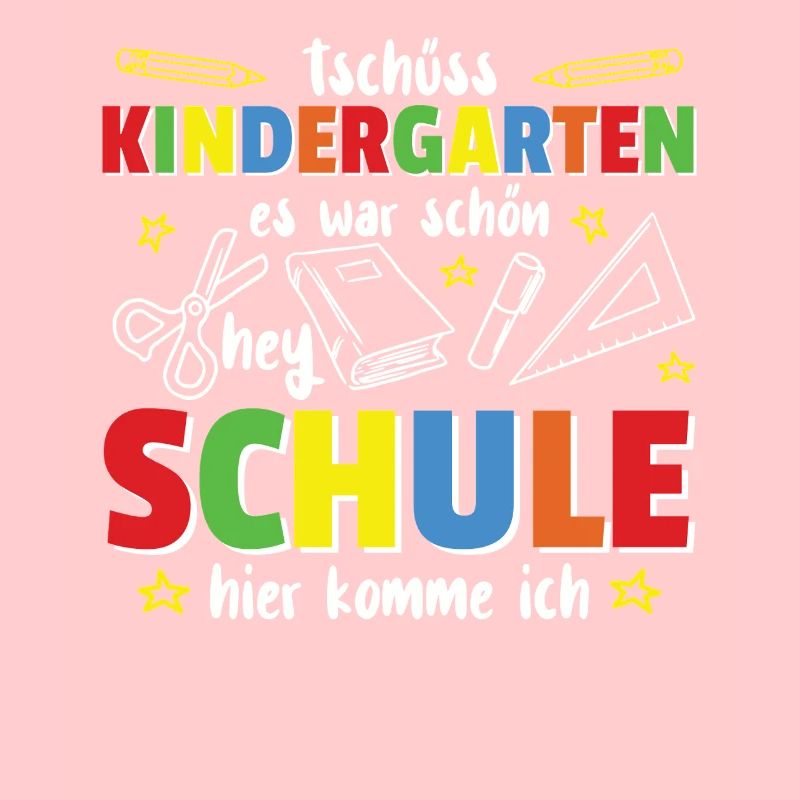 Tschüss Kindergarten Abschied Schule Einschulung