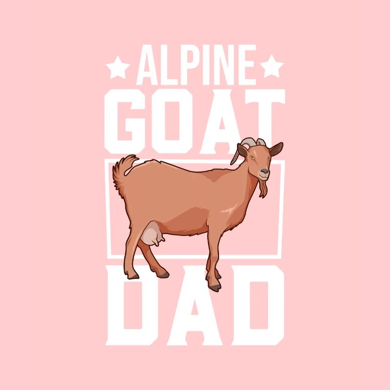 Papa einer Gebirgsziege