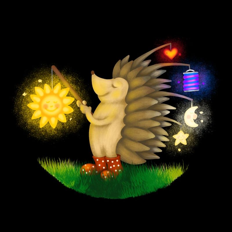 Igel Laterne Sankt Martin