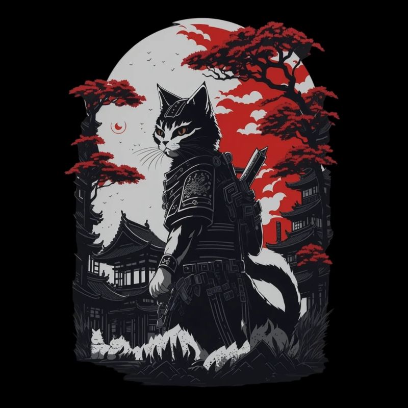Samurai Cat