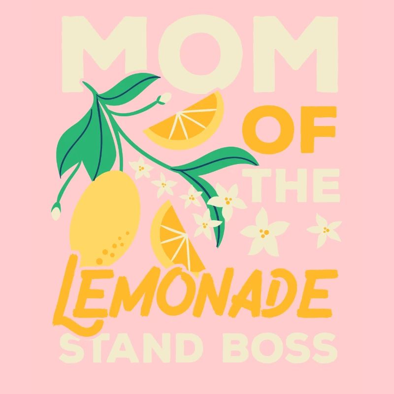 Mère de limonade patronne patronne de citron
