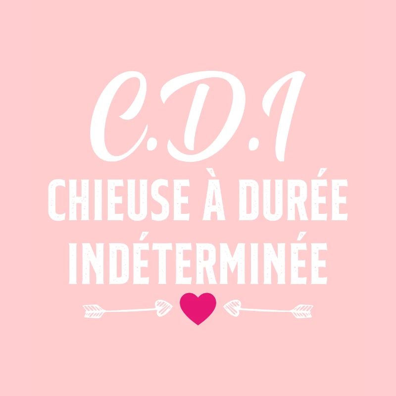 CDI Chieuse à durée indéterminée cadeau humour