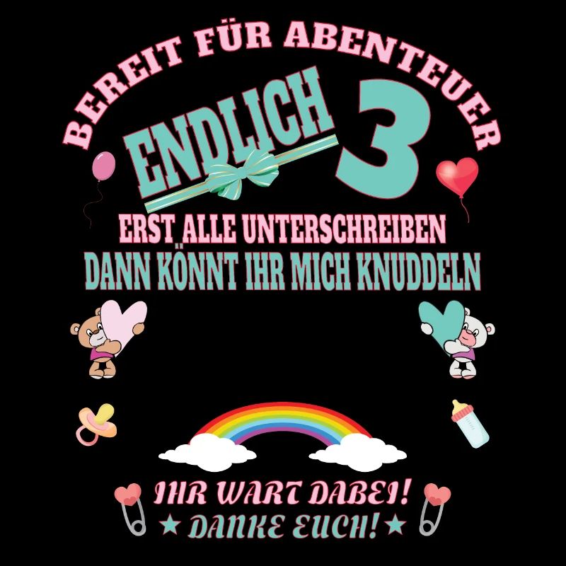 3. Geburtstag Mädchen & Junge Gästebuch