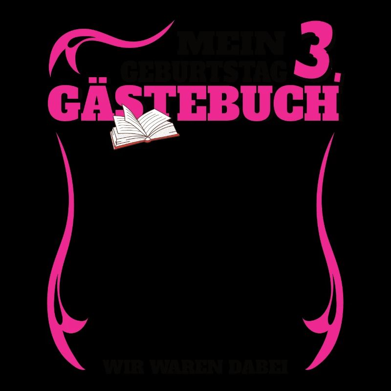 3. Geburtstag Mädchen & Junge Gästebuch