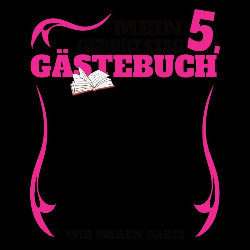 5. Geburtstag Mädchen & Junge Gästebuch