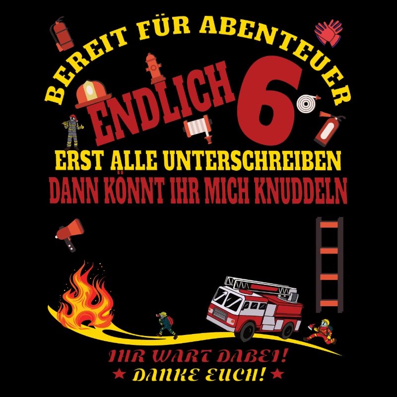 6. Geburtstag Junge & Mädchen Gästebuch