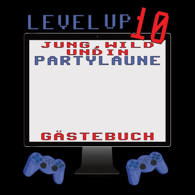10. Geburtstag Mädchen & Junge Gästebuch