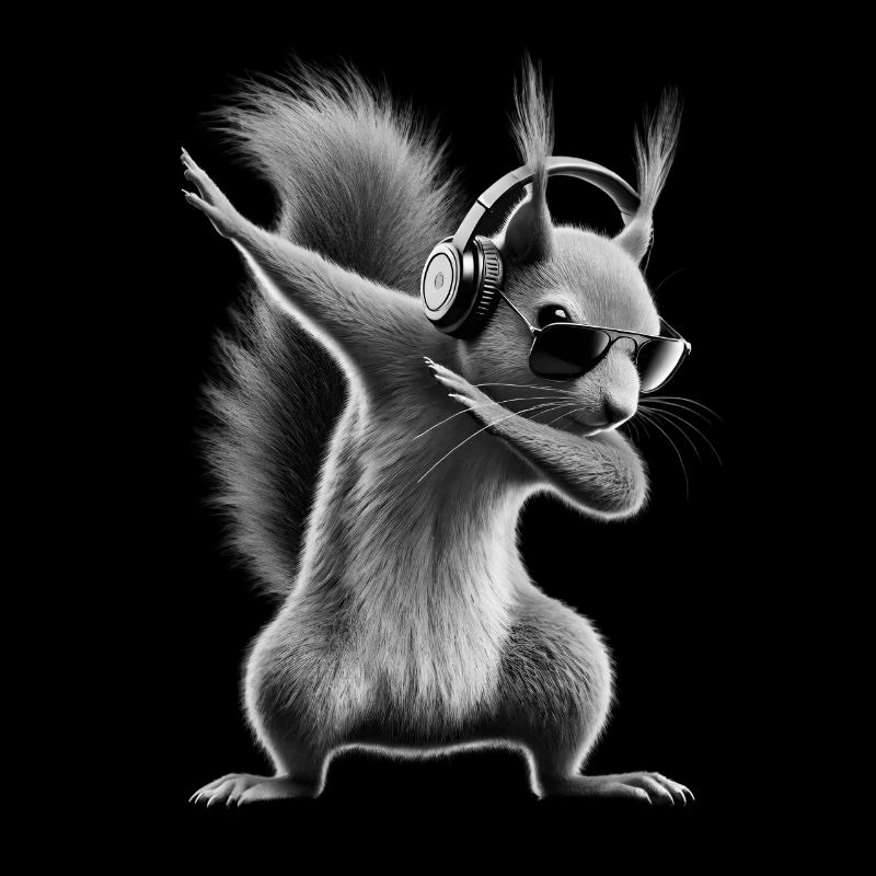 Funny Dabbing Squirrel Animal Lover Animals