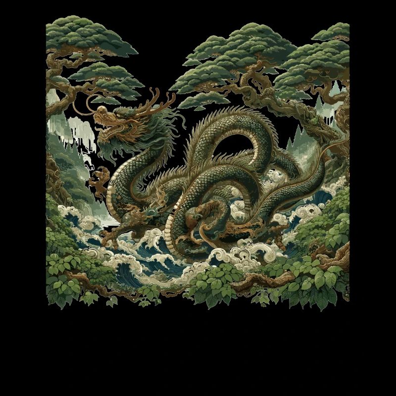 Chinesische Drachenkunst