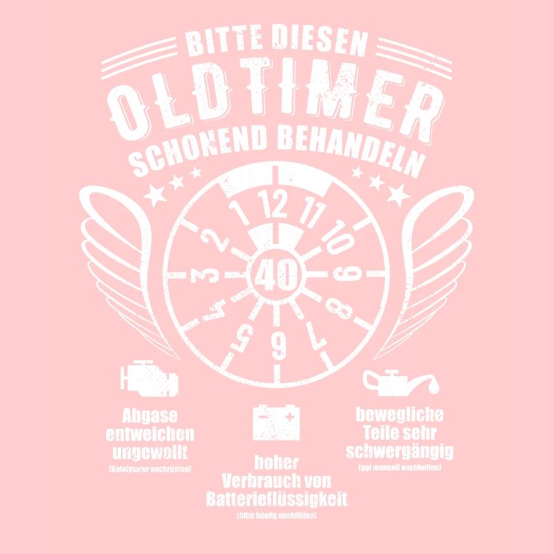 Oldtimer schonend behandeln - 40. Geburtstag